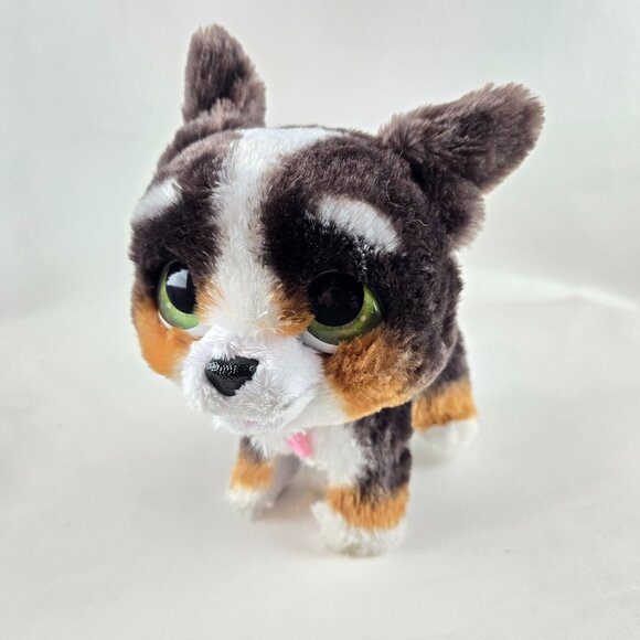 FurReal Walk-A-Lots Bernedoodle Interactive Toy No Leash Works Dog Plush Puppy - Picture 1 of 8
